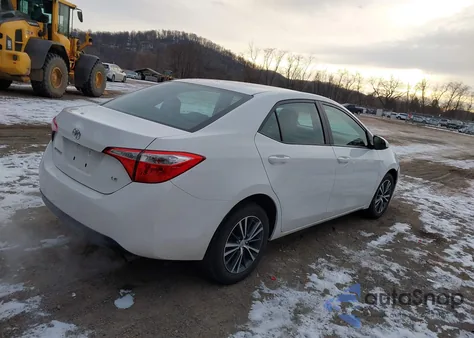2016 Toyota Corolla Le Plus from USA, damaged, VIN 2T1BURHE6GC652851